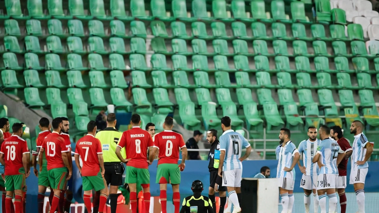 Dramatic Restart Sees Morocco Triumph Over Argentina in Chaotic 2024 Olympic Football Match