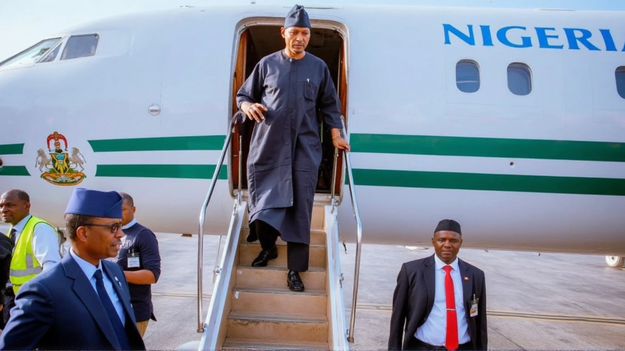 Shettima Returns to Abuja After Eid-El-Fitr in Maiduguri, Stresses National Unity